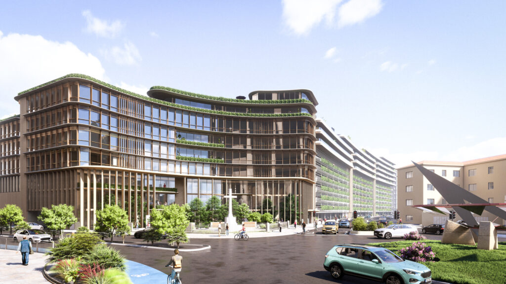 Monument Place & Monument Plaza voorzijde